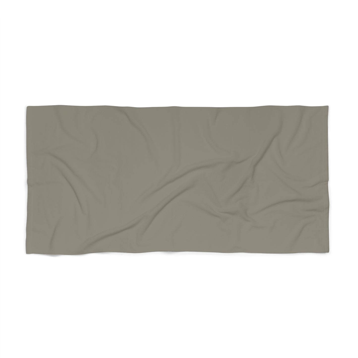 True Holiday Antique Pewter Green Solids Beach & Pool Towel