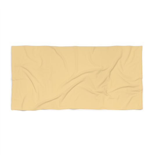 True Holiday Honeybee Yellow Solids Beach & Pool Towel