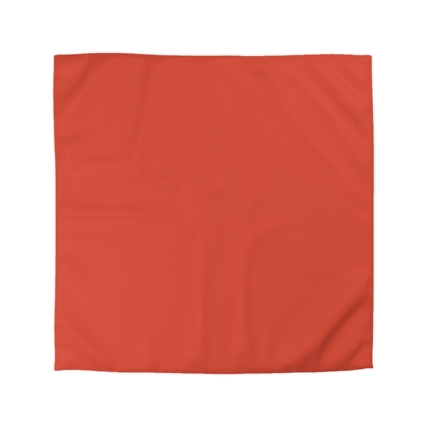 True Holiday Warm Comfort Orange Solids Duvet Cover