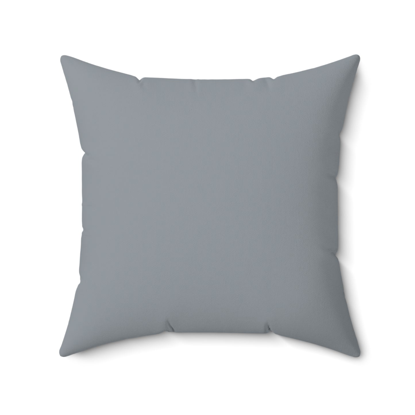 True Holiday Gray Cardigan Gray Solids 20" Square Throw Pillow