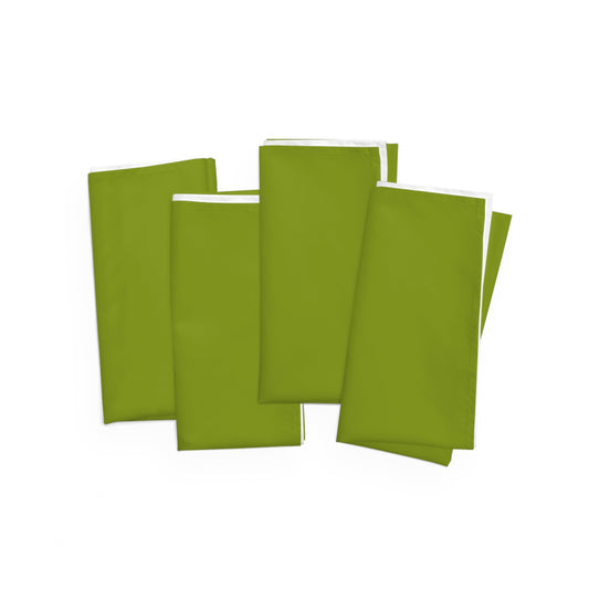 True Holiday Iguana Green Solids Napkins