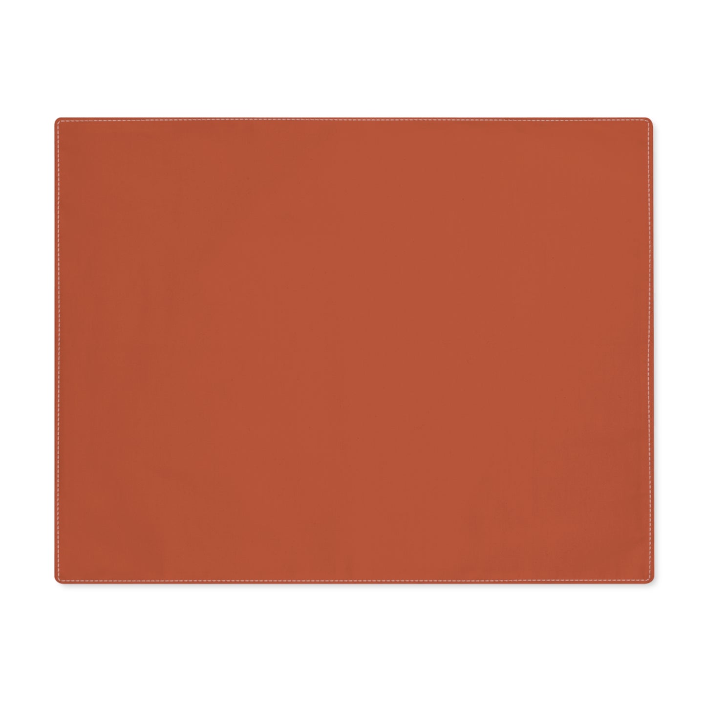 True Holiday Fireball Orange Solids Placemat