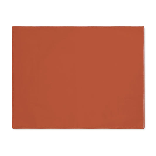 True Holiday Fireball Orange Solids Placemat