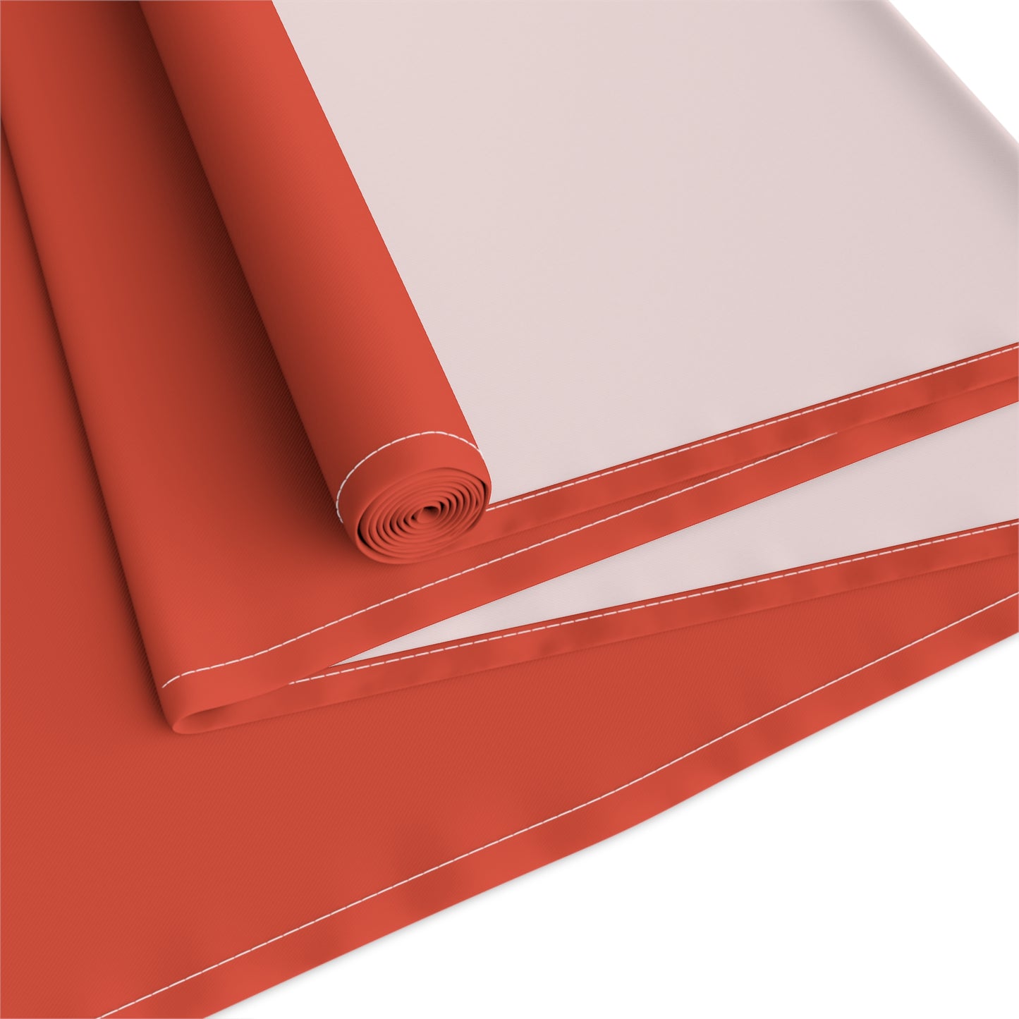 True Holiday Warm Comfort Orange Solids Table Runner