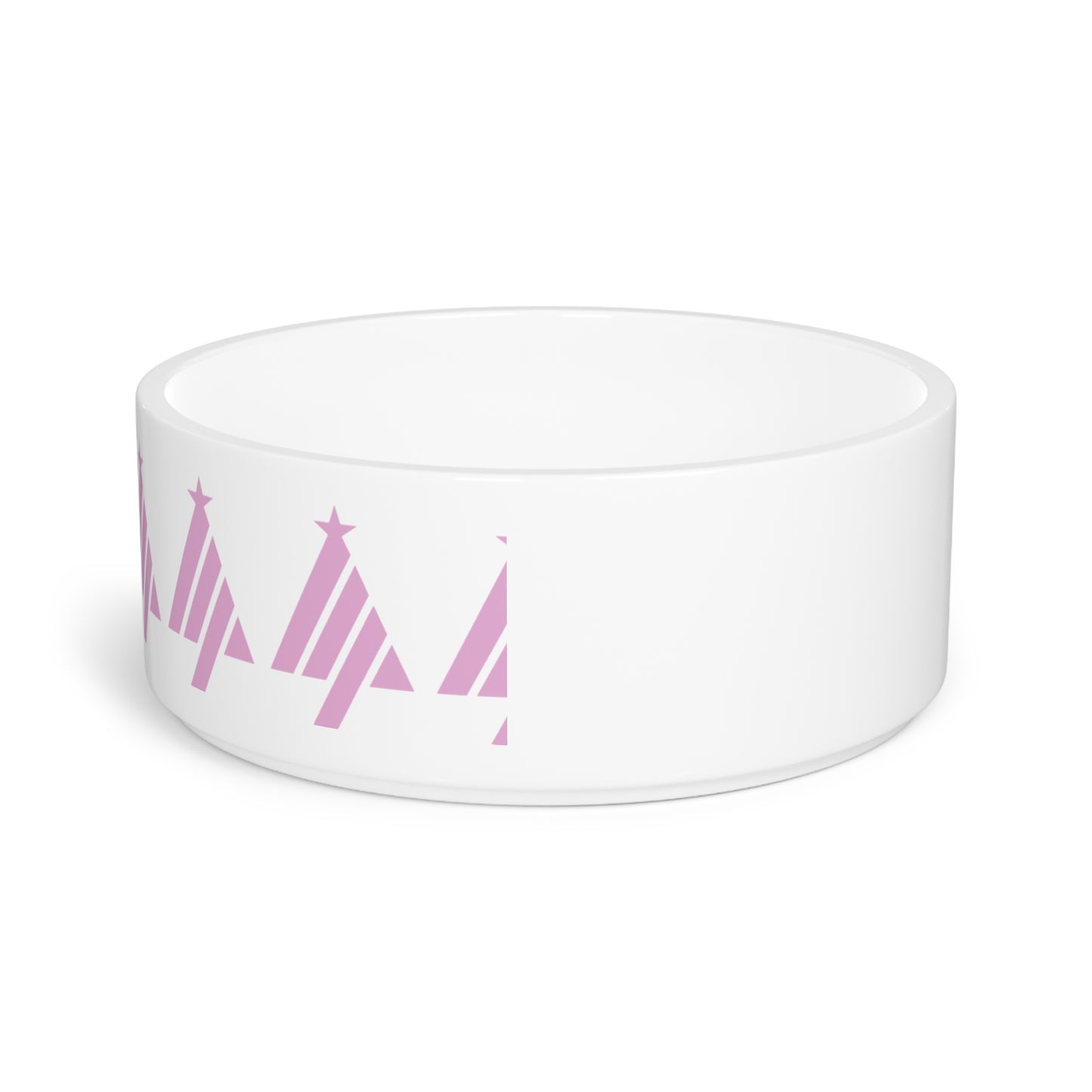 True Holiday Pretty Pink Red Solids Pet Bowl