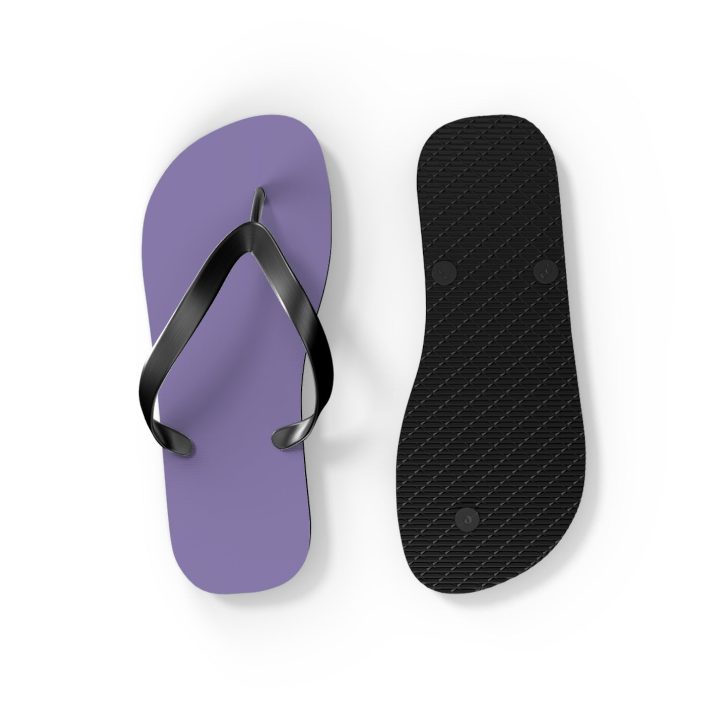 True Holiday Charmed Violet Purple Solids Flip Flops