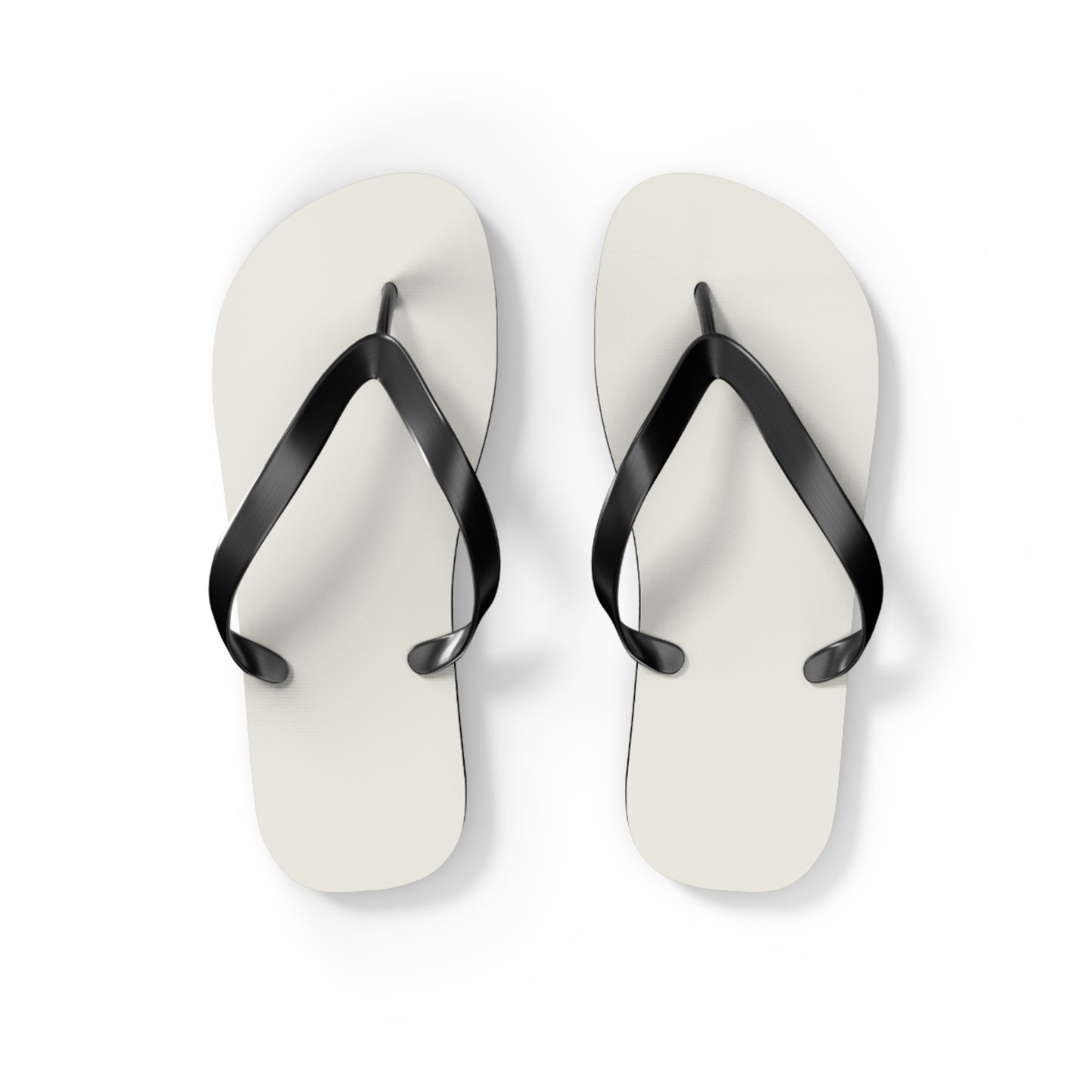 True Holiday White Dove White Solids Flip Flops