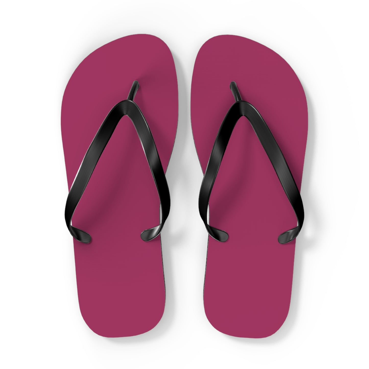 True Holiday Gypsy Pink Red Solids Flip Flops