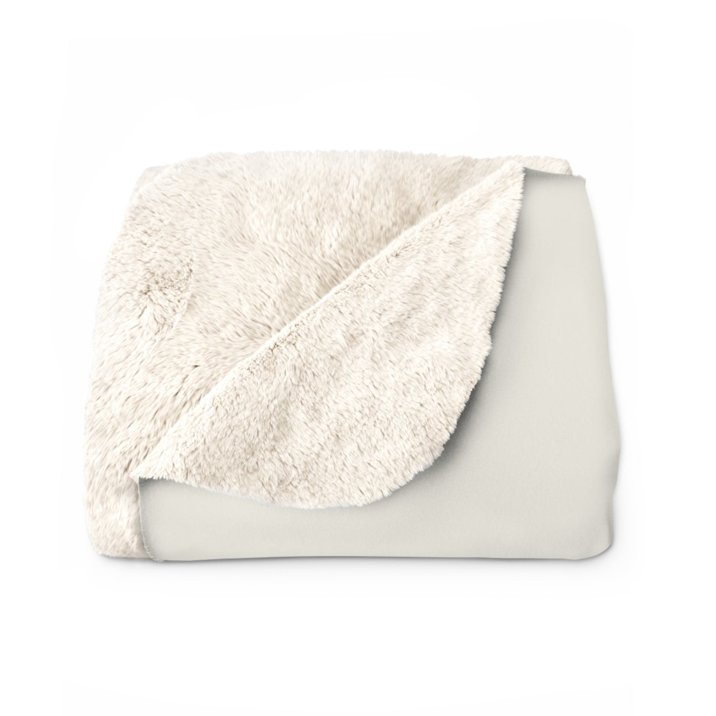 True Holiday White Dove White Solids Throw Blanket