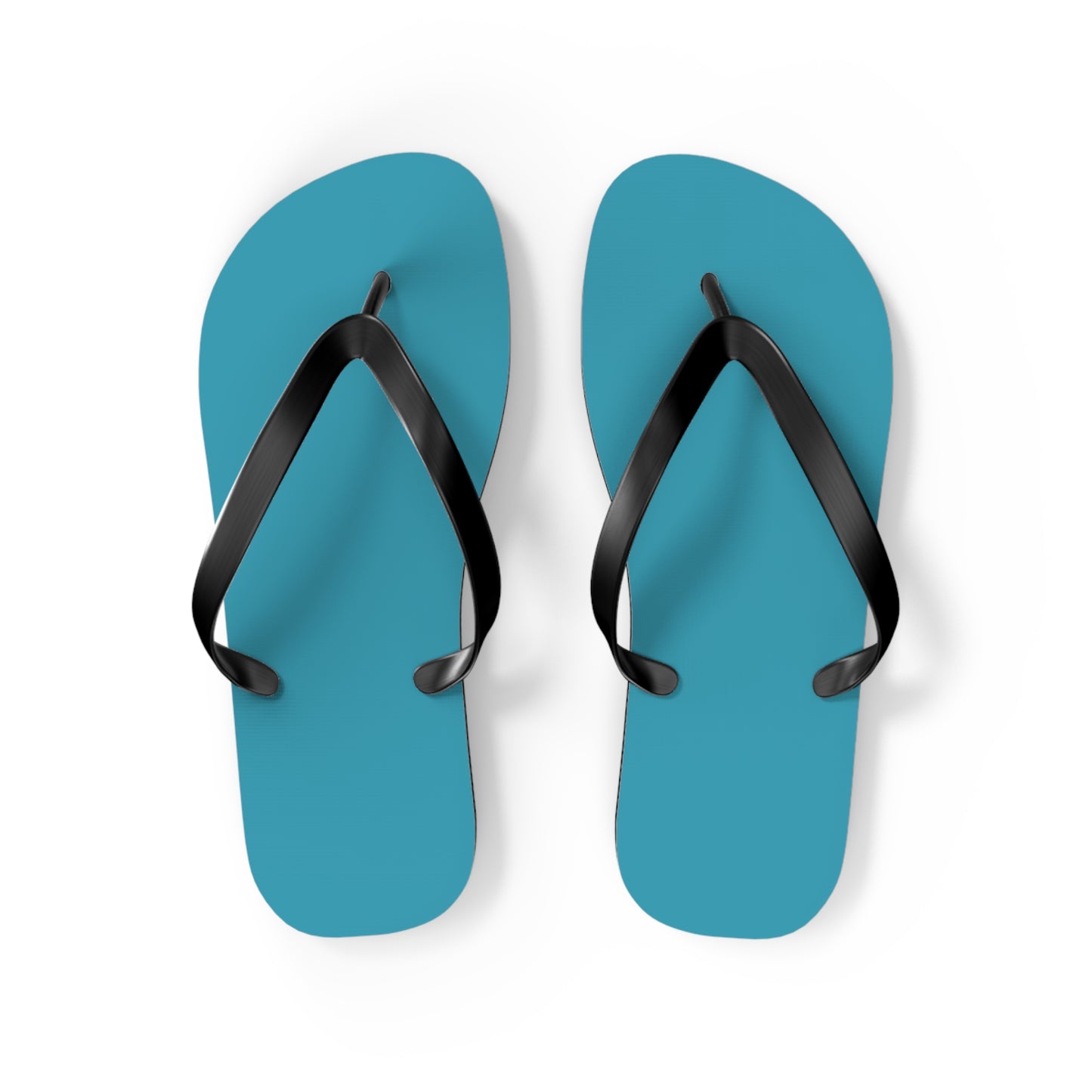 True Holiday Cool Blue Blue Solids Flip Flops