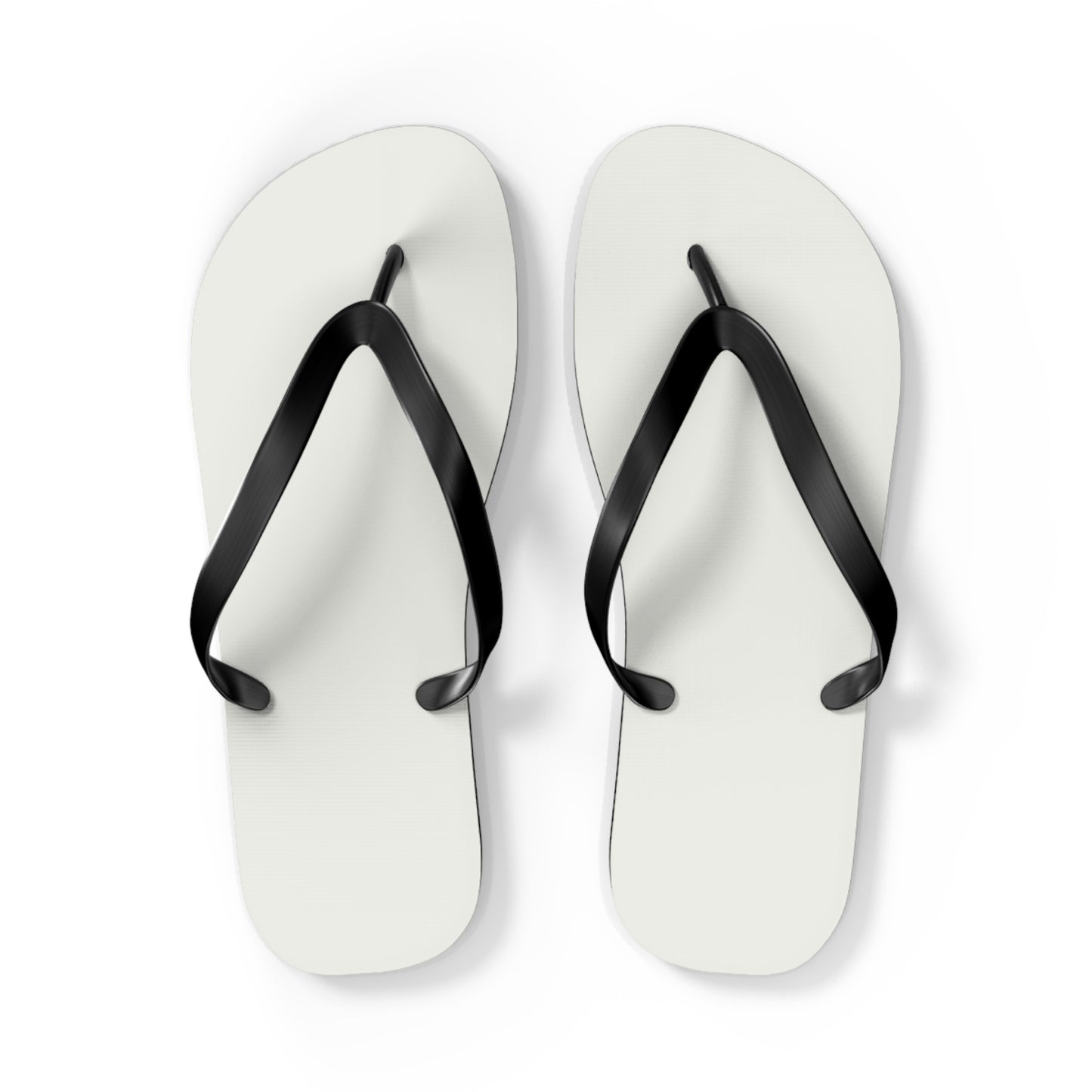 True Holiday White Heron White Solids Flip Flops