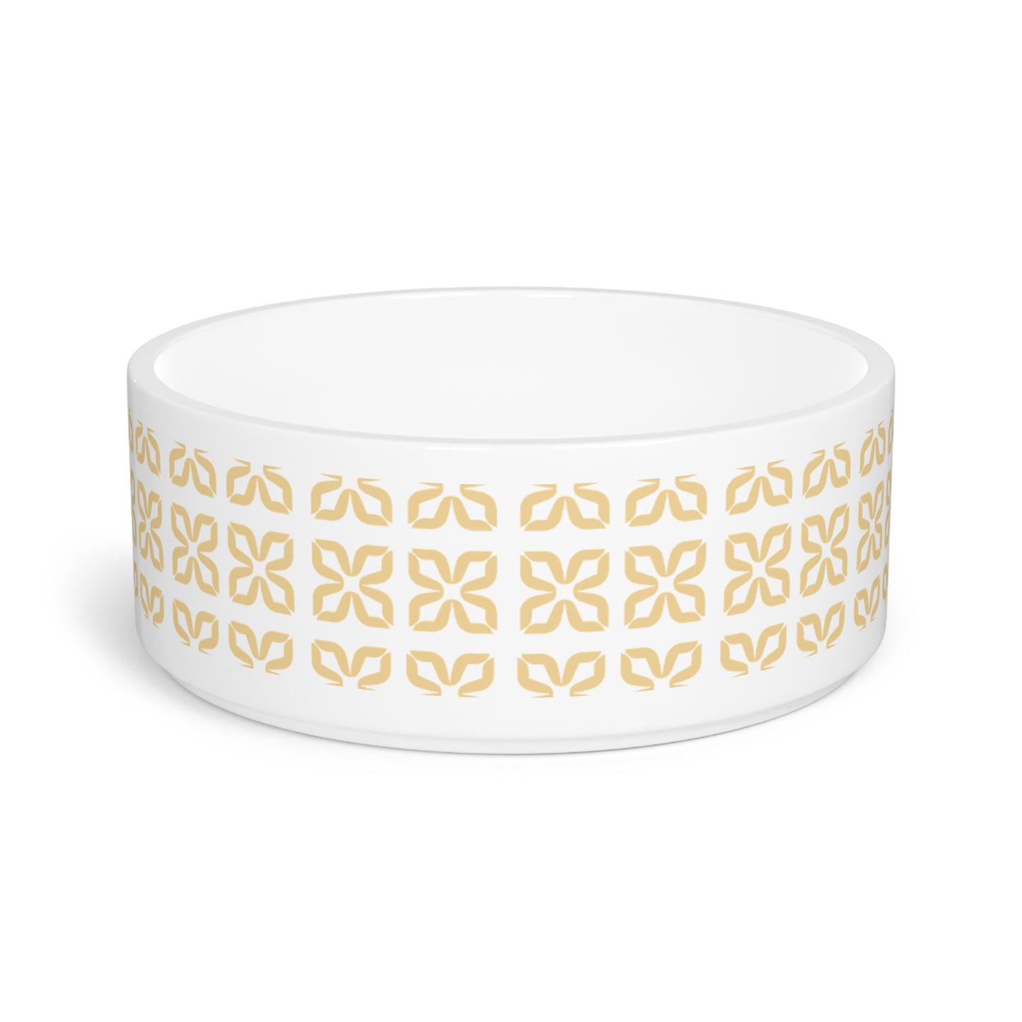 True Holiday Honeybee Yellow Solids Pet Bowl