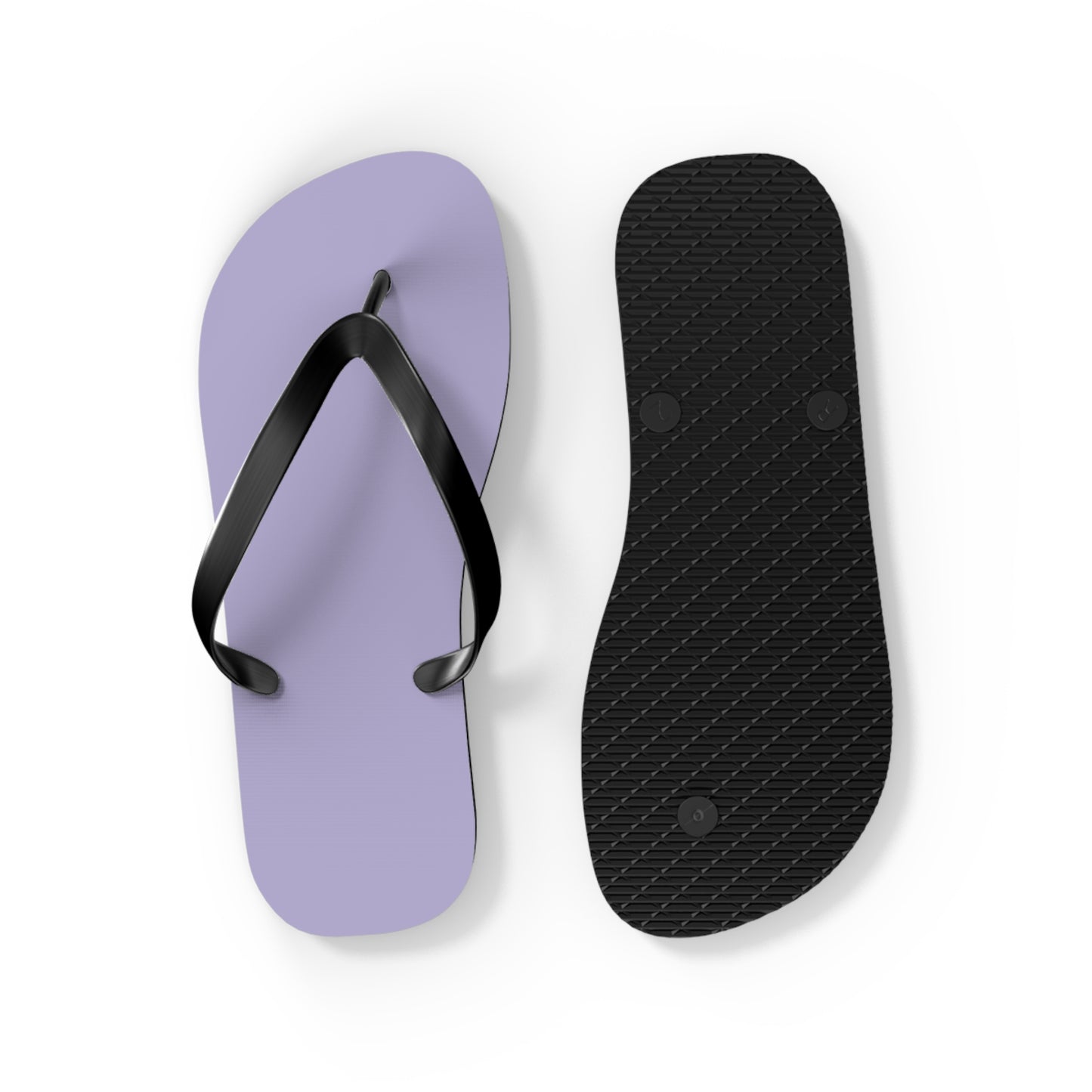 True Holiday Heather Plum Purple Solids Flip Flops
