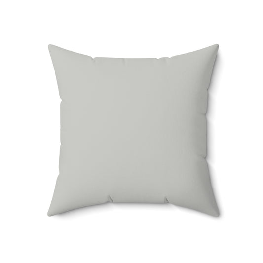 True Holiday Perspective Gray Solids 18" Square Throw Pillow