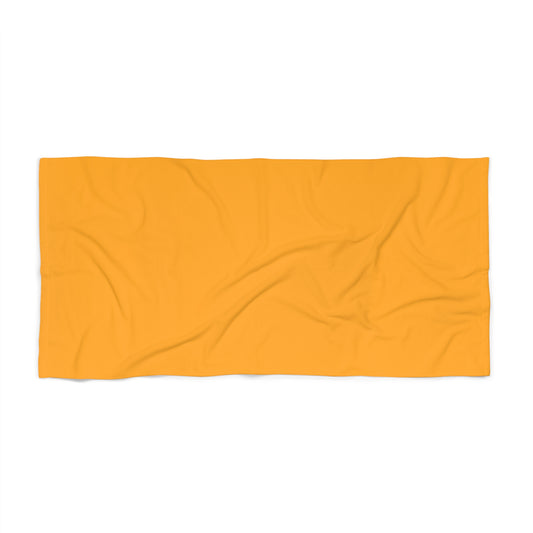 True Holiday Citrus Blast Yellow Solids Beach & Pool Towel
