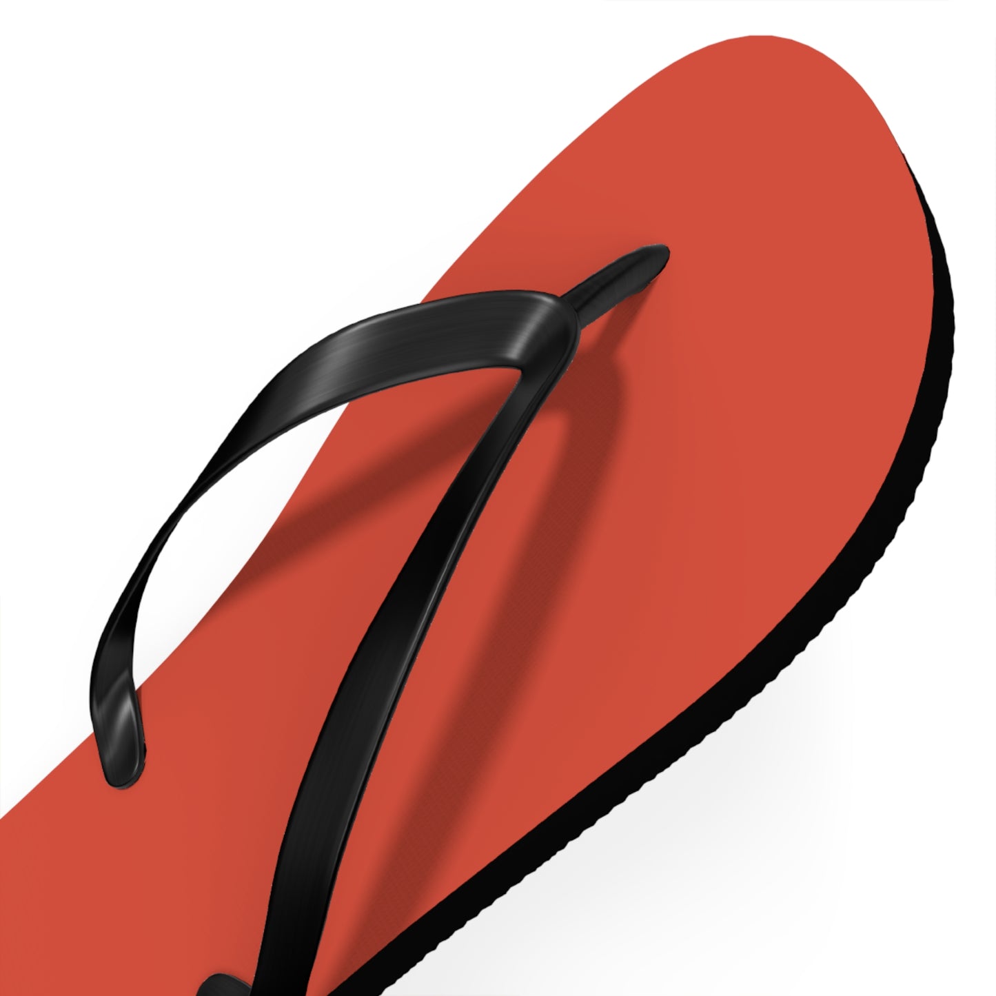 True Holiday Warm Comfort Orange Solids Flip Flops