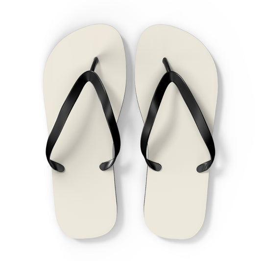 True Holiday White Cloud White Solids Flip Flops