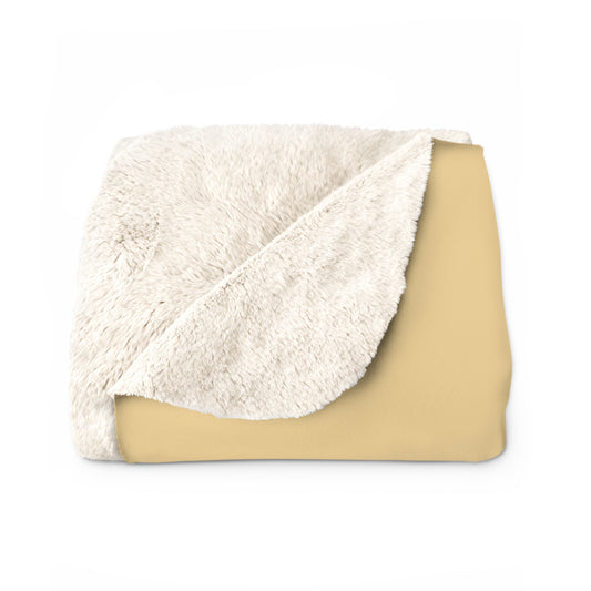 True Holiday Honeybee Yellow Solids Throw Blanket
