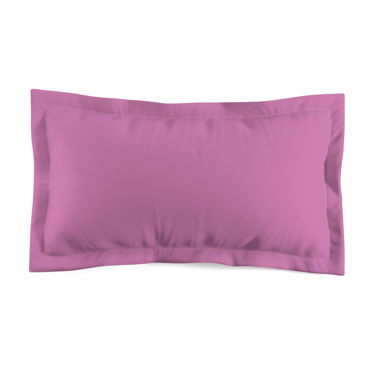 True Holiday Spring Azalea Red Solids Microfiber Pillow Sham