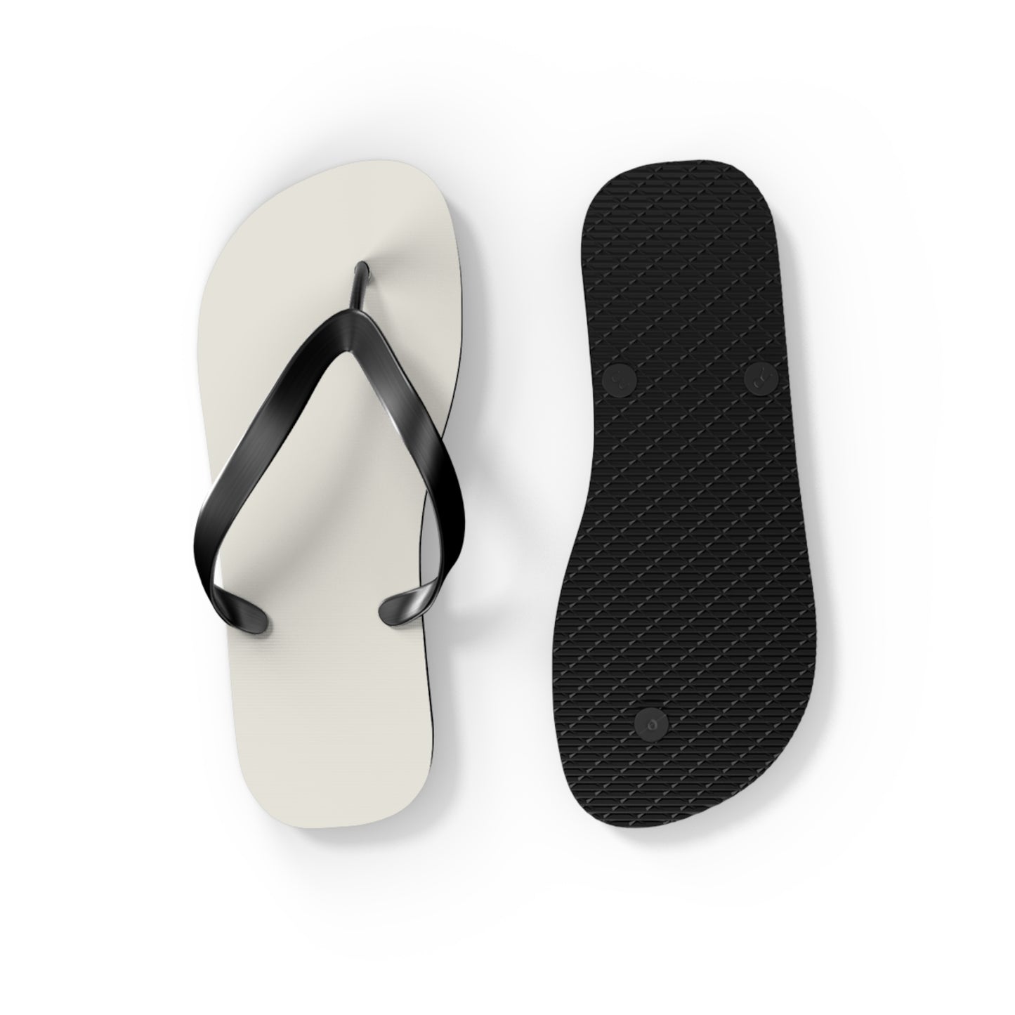 True Holiday White Dove White Solids Flip Flops