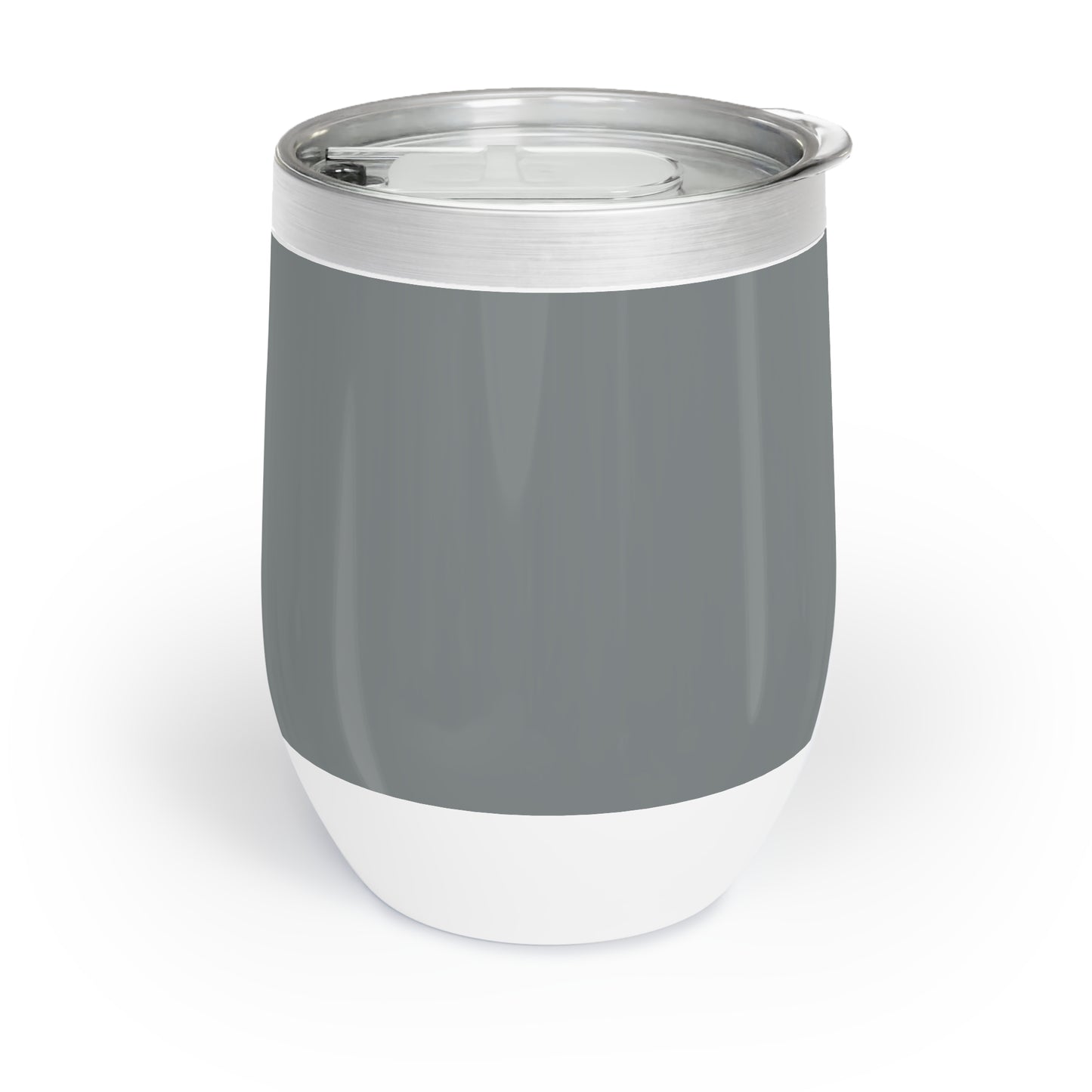 True Holiday Shaker Gray Gray Solids Chill Wine Tumbler