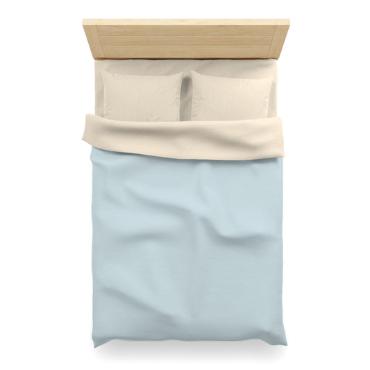 True Holiday Polar Sky Blue Solids Duvet Cover