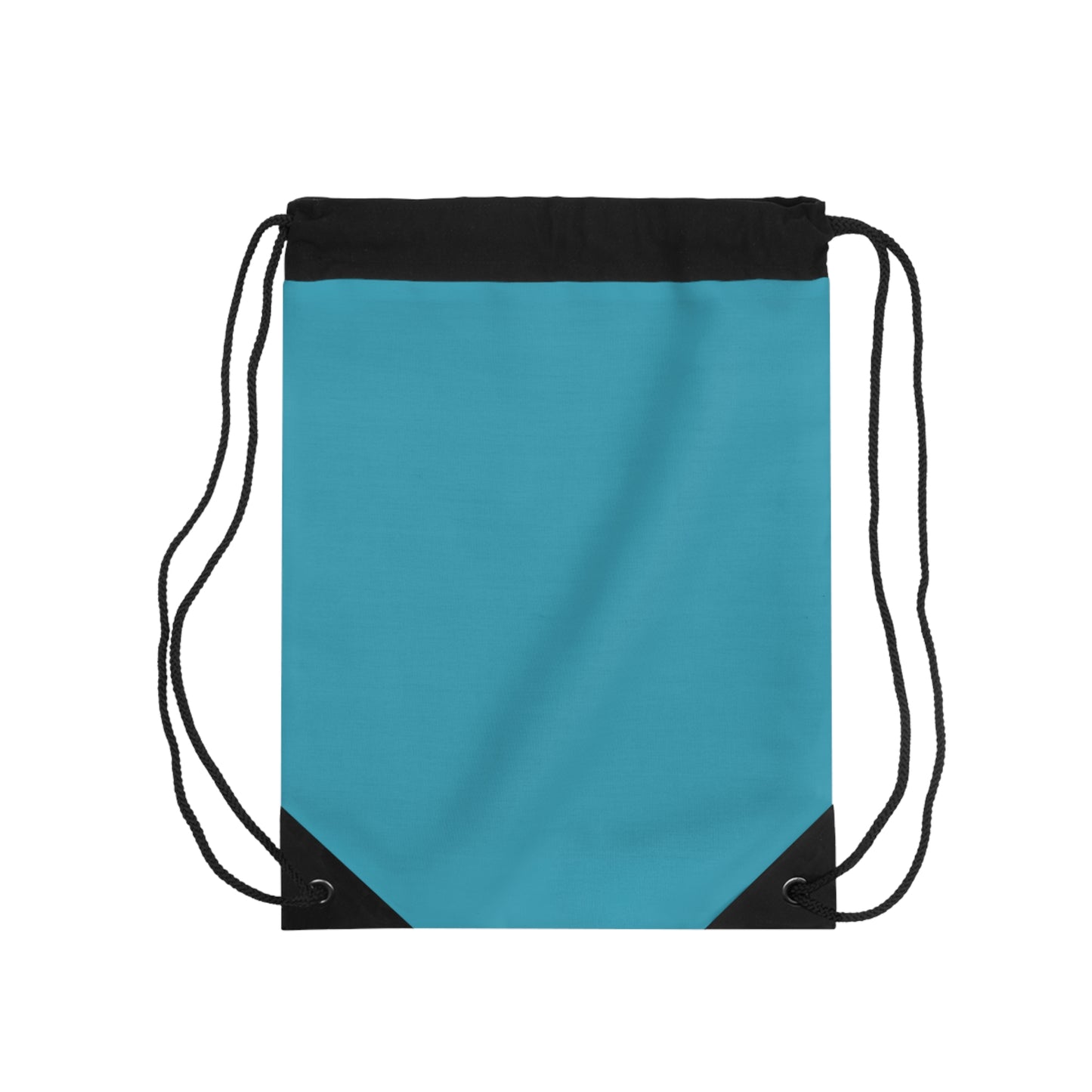 True Holiday Cool Blue Blue Solids Drawstring Bag