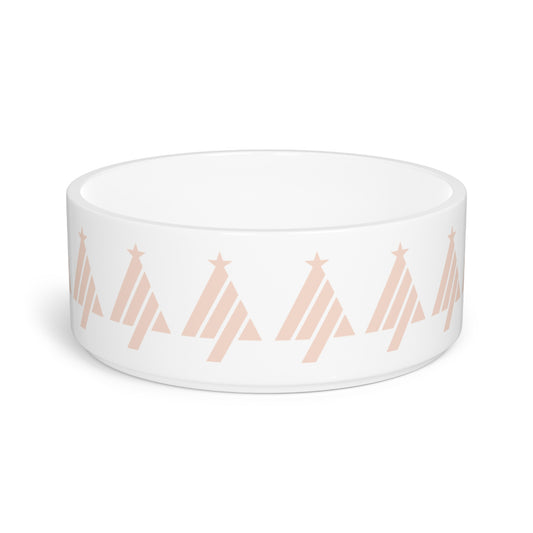 True Holiday Sunlit Coral Orange Solids Pet Bowl