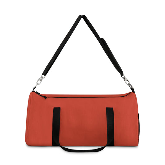 True Holiday Warm Comfort Orange Solids Duffel Bag