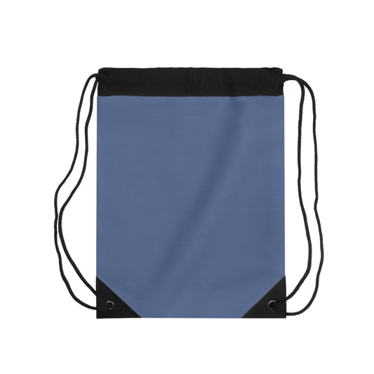 True Holiday Blue Nova Blue Solids Drawstring Bag