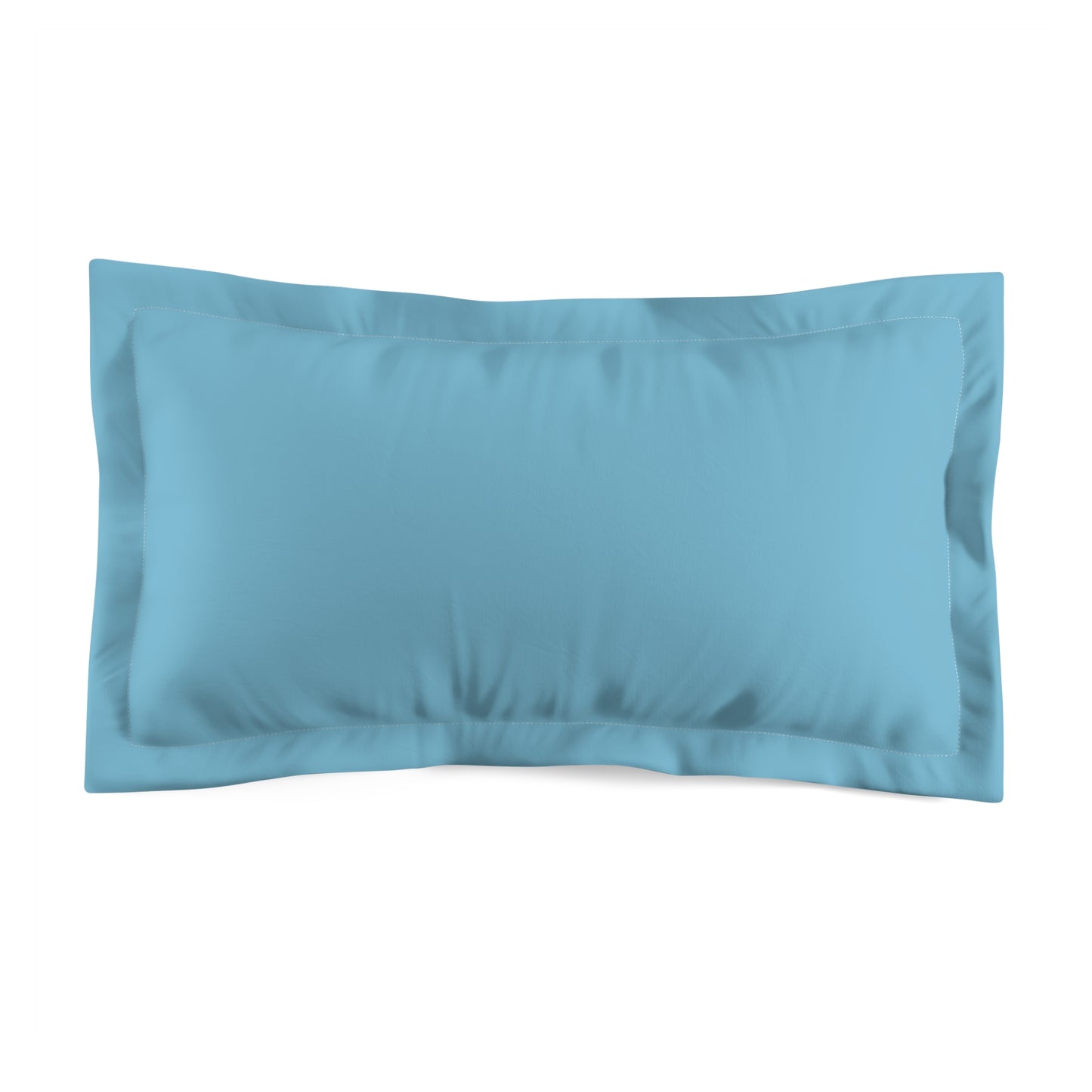 True Holiday Aquarium Blue Blue Solids Microfiber Pillow Sham