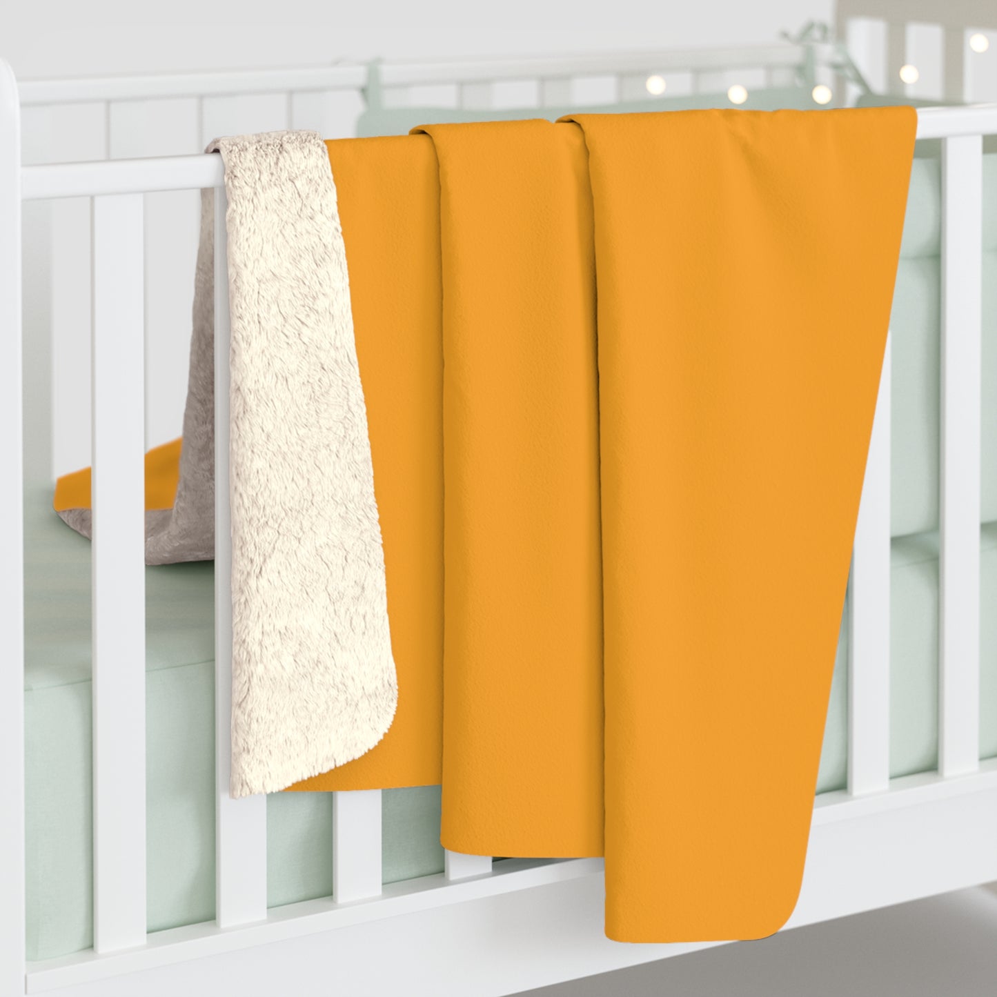True Holiday Citrus Blast Yellow Solids Throw Blanket