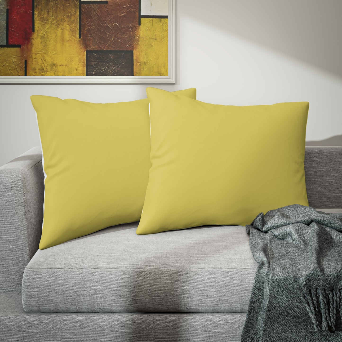 True Holiday Limelight Green Solids Pillow Sham
