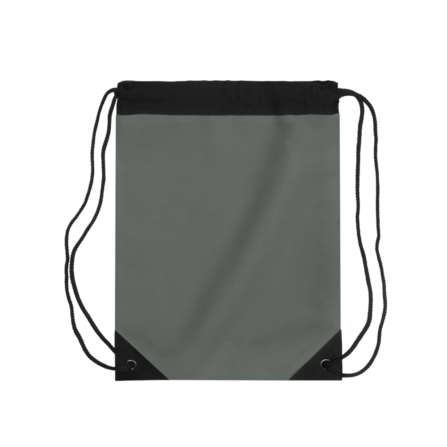 True Holiday Kitty Gray Gray Solids Drawstring Bag
