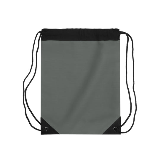 True Holiday Kitty Gray Gray Solids Drawstring Bag