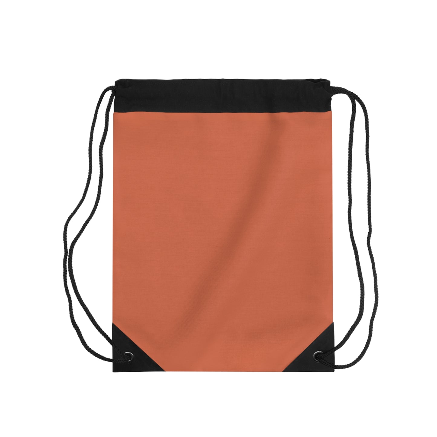 True Holiday Autumn Cover Orange Solids Drawstring Bag