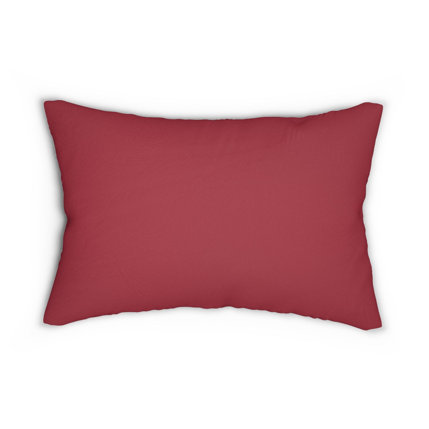 True Holiday Candy Cane Red Solids 20" x 14" Rectangular Throw Pillow