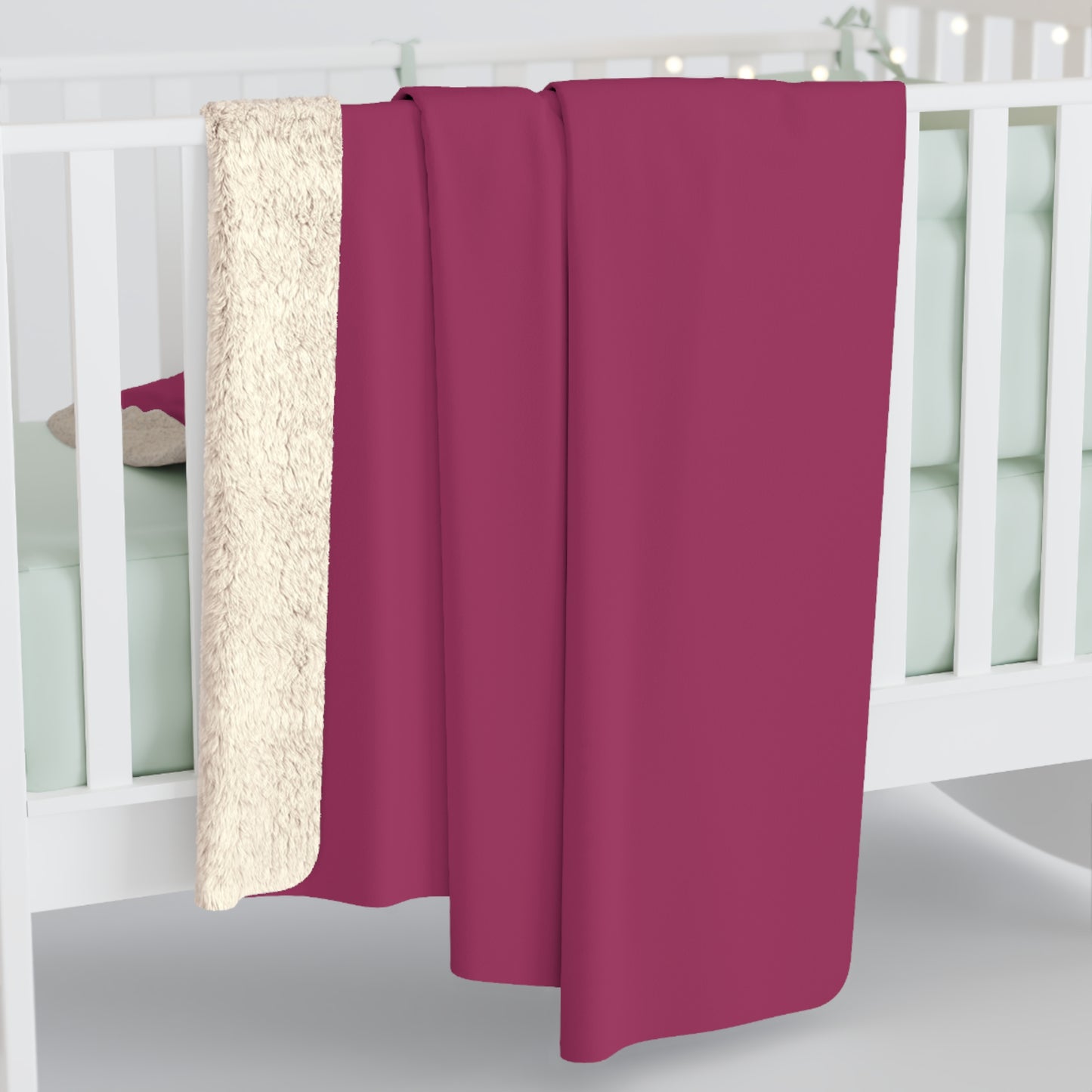 True Holiday Gypsy Pink Red Solids Throw Blanket