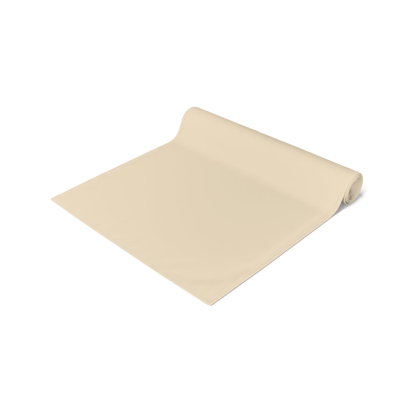 True Holiday Ivory Lustre Yellow Solids Table Runner