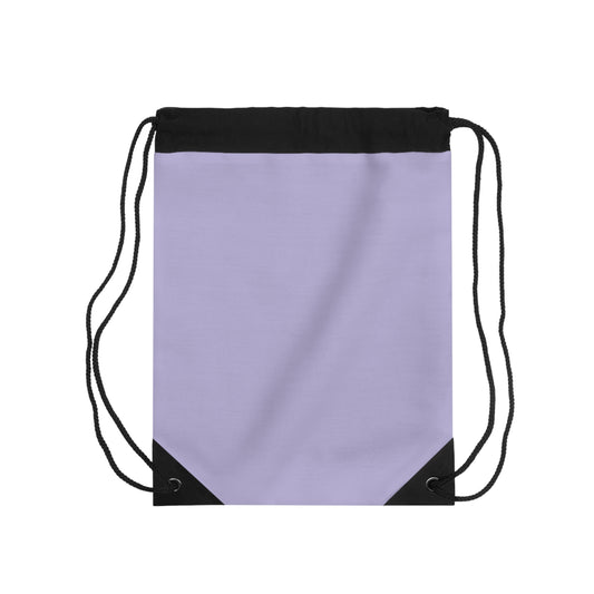 True Holiday Heather Plum Purple Solids Drawstring Bag