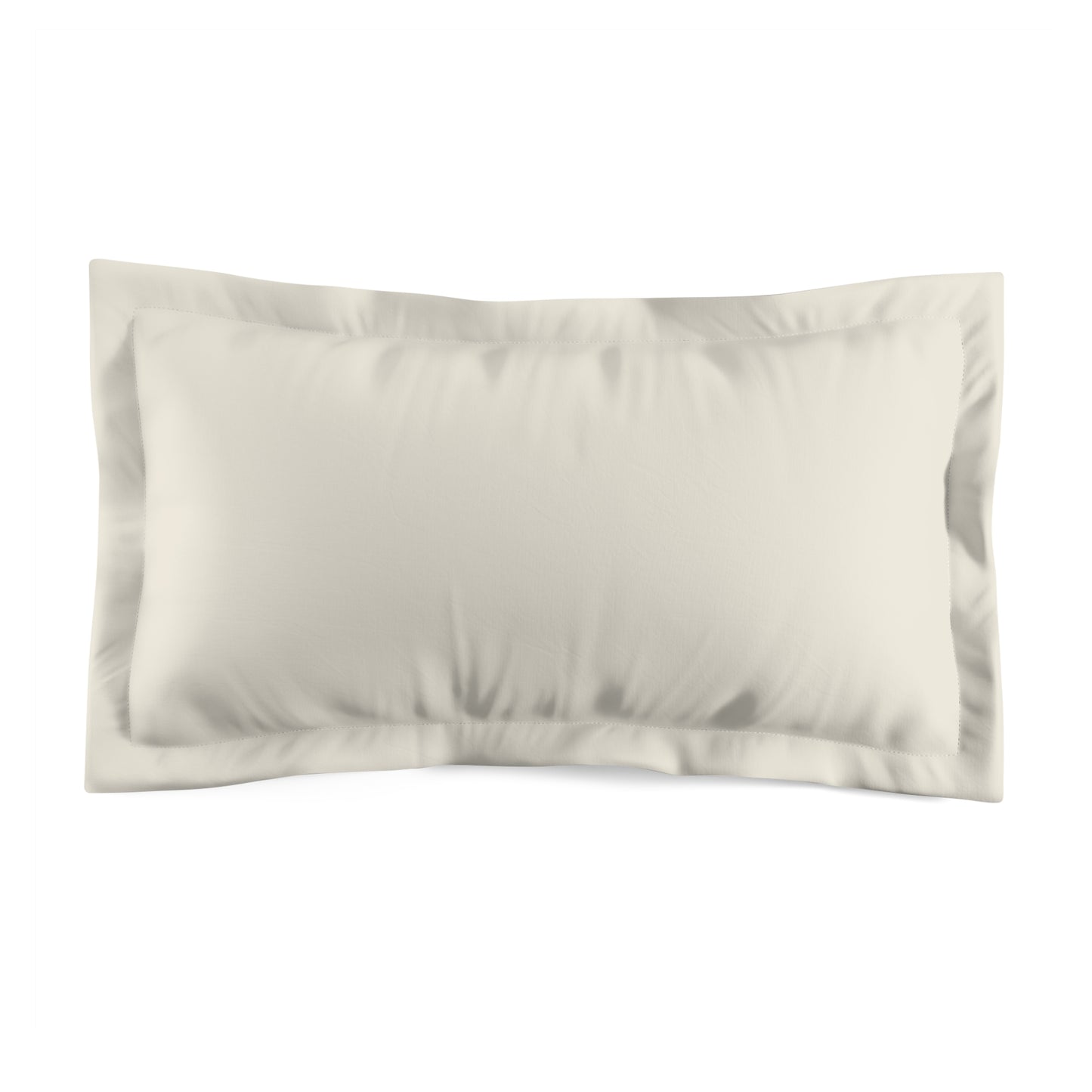 True Holiday White Cloud White Solids Microfiber Pillow Sham