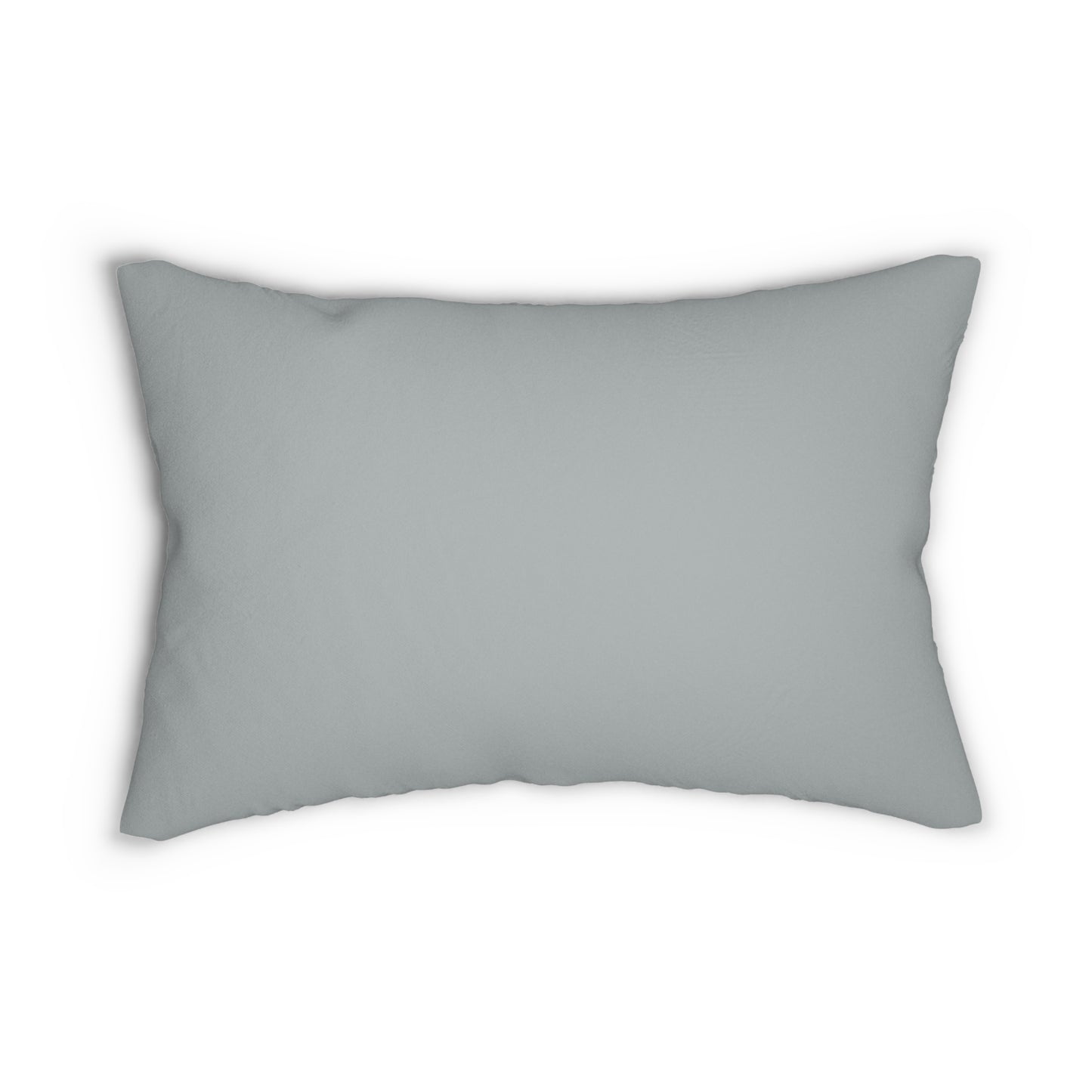 True Holiday Marina Gray Gray Solids 20" x 14" Rectangular Throw Pillow