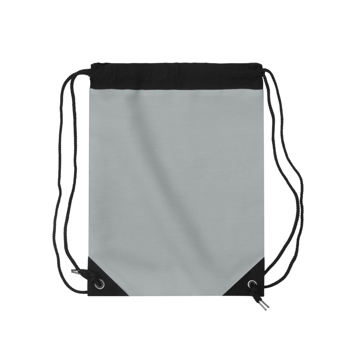 True Holiday Marina Gray Gray Solids Drawstring Bag