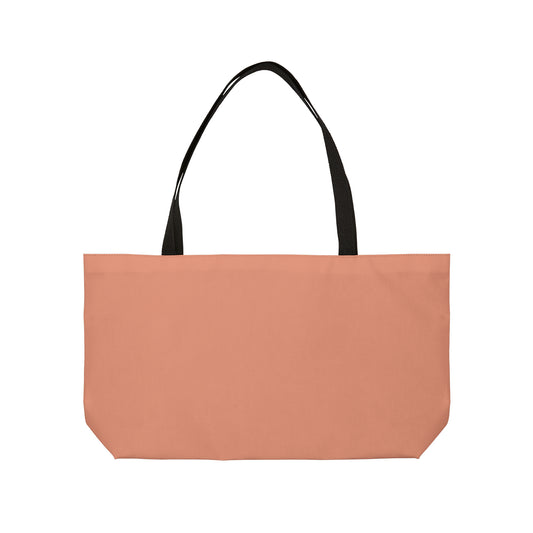 True Holiday Coral Spice Orange Solids Beach Bag