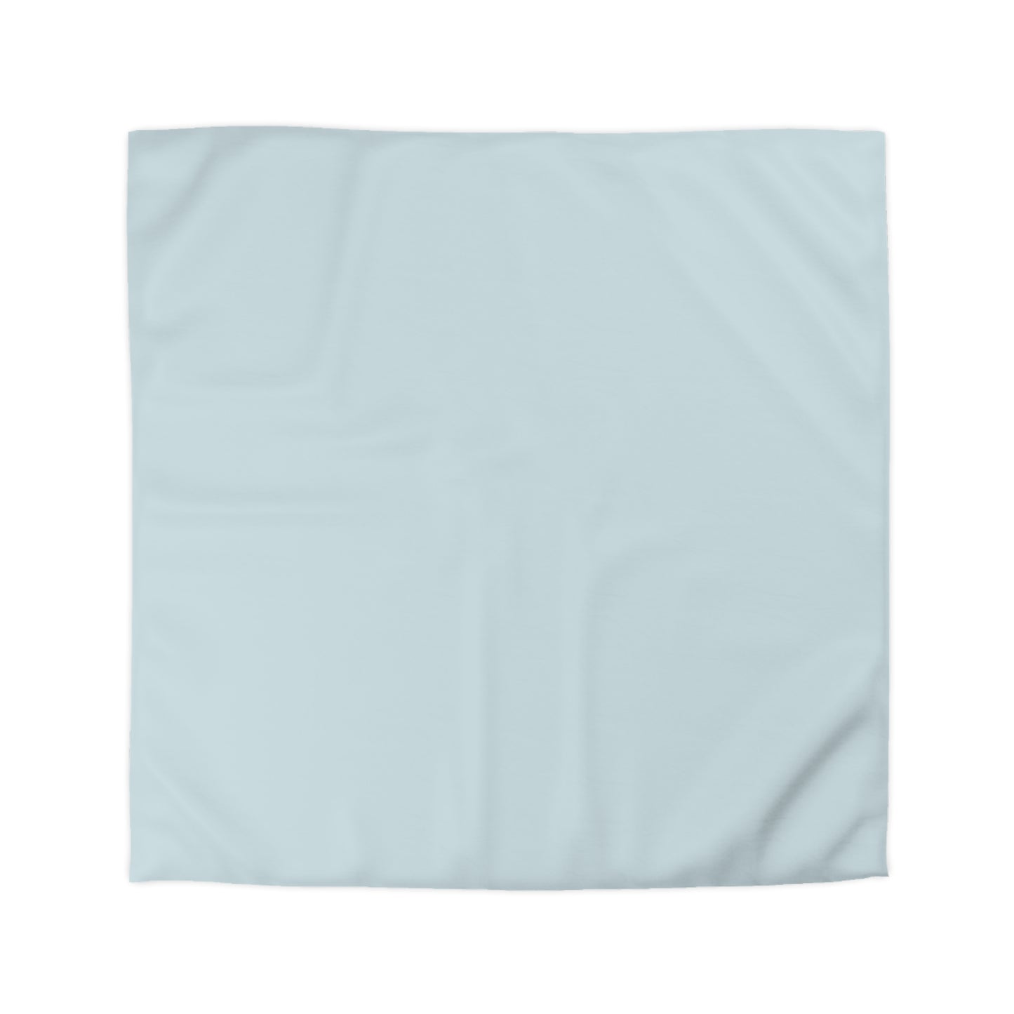 True Holiday Polar Sky Blue Solids Duvet Cover
