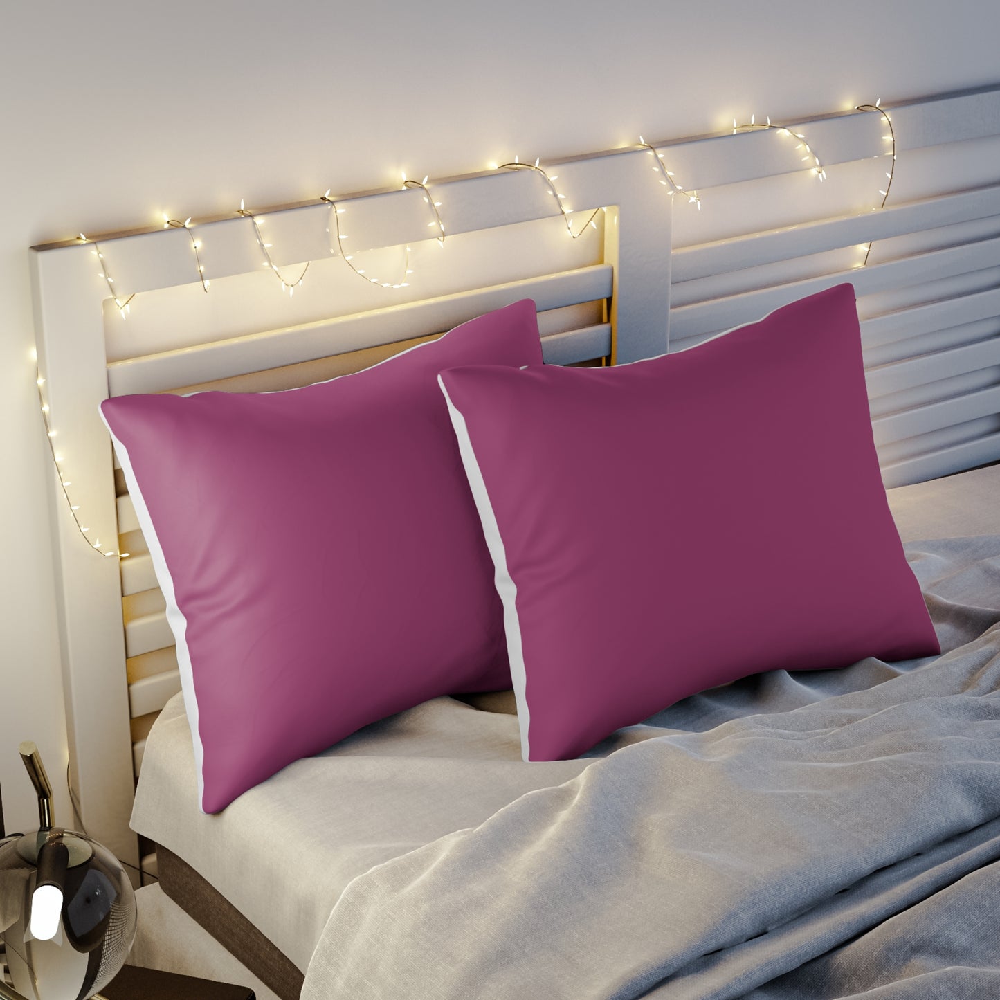 True Holiday Hot Lips Red Solids Pillow Sham