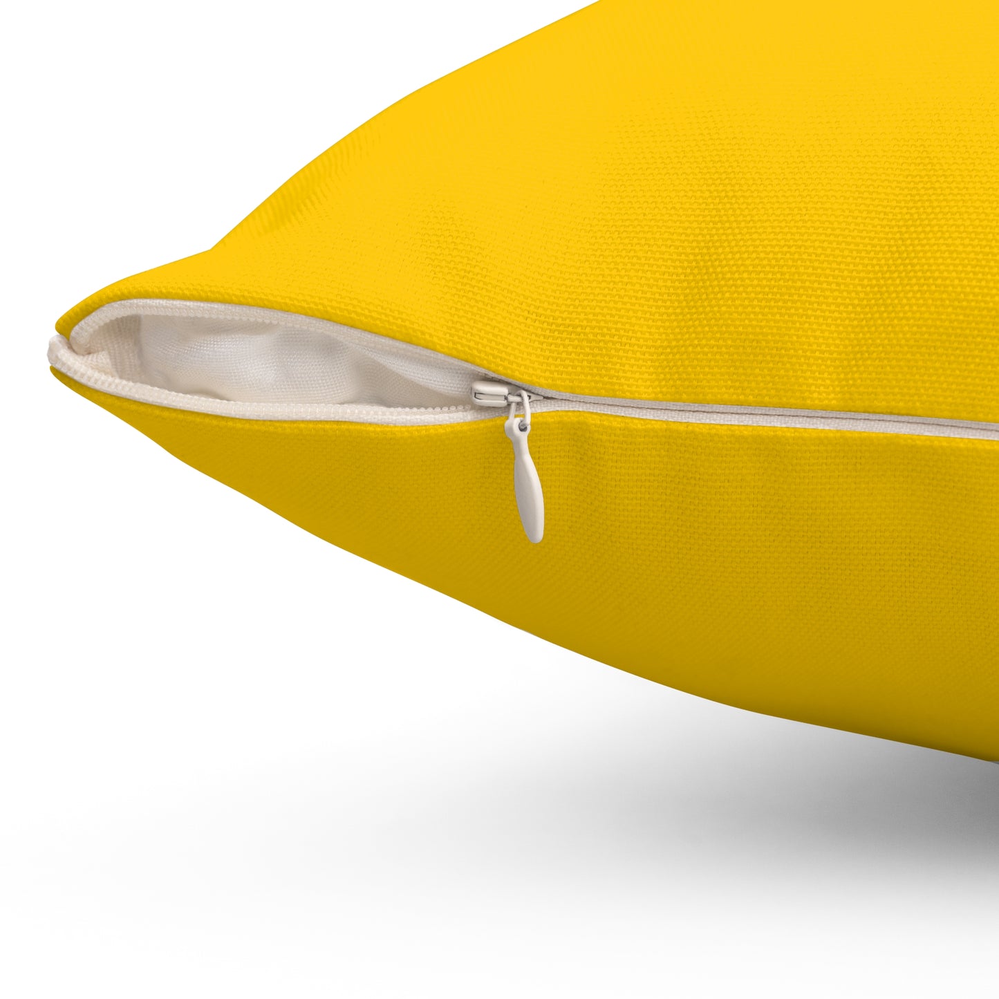 True Holiday Sun Kissed Yellow Solids 20" Square Throw Pillow