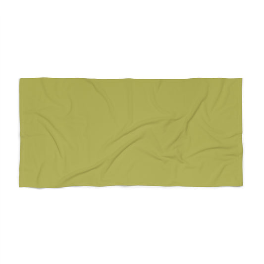 True Holiday Perennial Green Solids Beach & Pool Towel