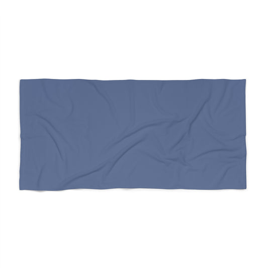 True Holiday Blue Nova Blue Solids Beach & Pool Towel