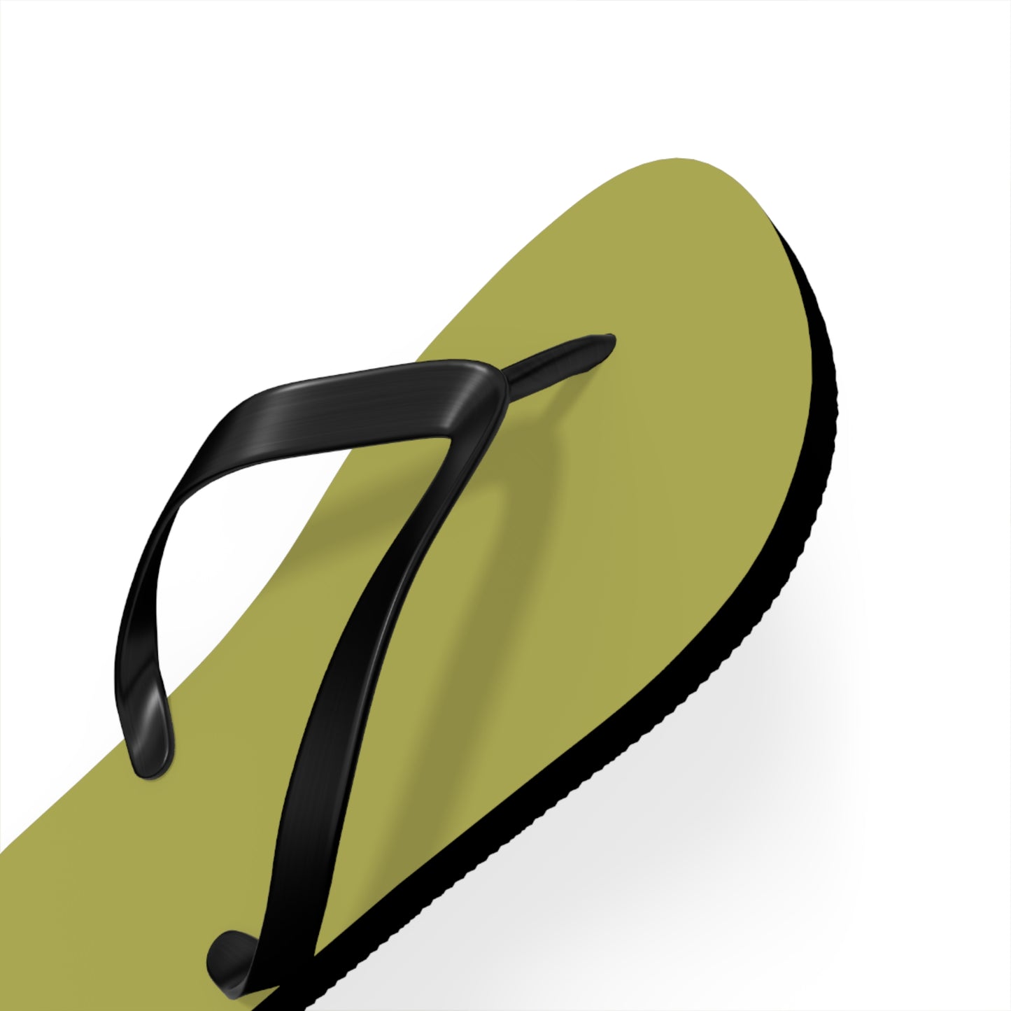 True Holiday Perennial Green Solids Flip Flops